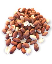 Sekoitus maapähkinöitä